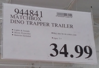 Deal for the Matchbox Dino Trapper Trailer Adventure Pack at Costco