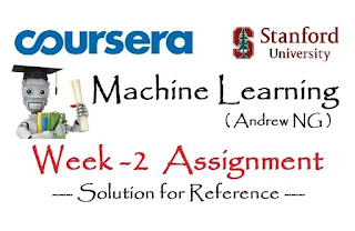 Coursera: Machine Learning (Week 2) [Assignment Solution] - Andrew NG