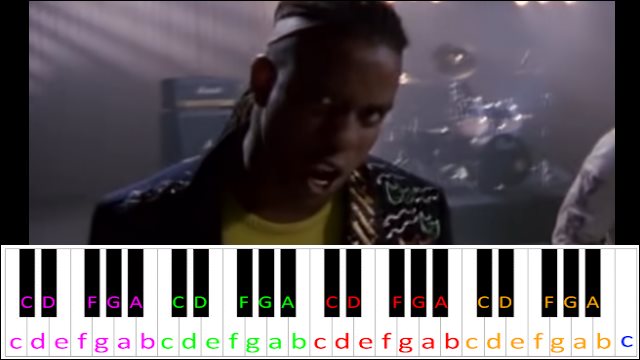 Cult Of Personality by Living Colour Piano / Keyboard Easy Letter Notes for Beginners