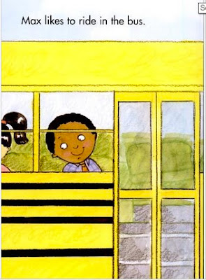 sample page #1 from MAX GOES ON THE BUS by Adria F Klein