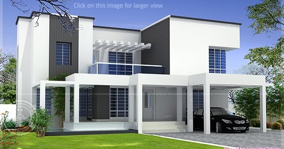  Vastu  based box type modern  home  design  House  Design  Plans 