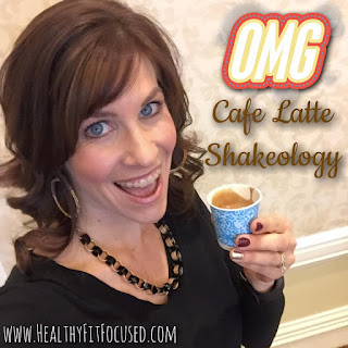 Cafe Latte Shakeology, www.HealthyFitFocused.com, Julie Little Fitness
