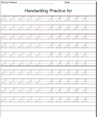 kindergarten worksheets lowercase cursive letter h