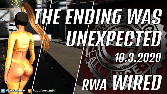 Betty Harrowing vs Victory • RWA WIRED (10.3.2020) [SECOND LIFE WRESTLING]