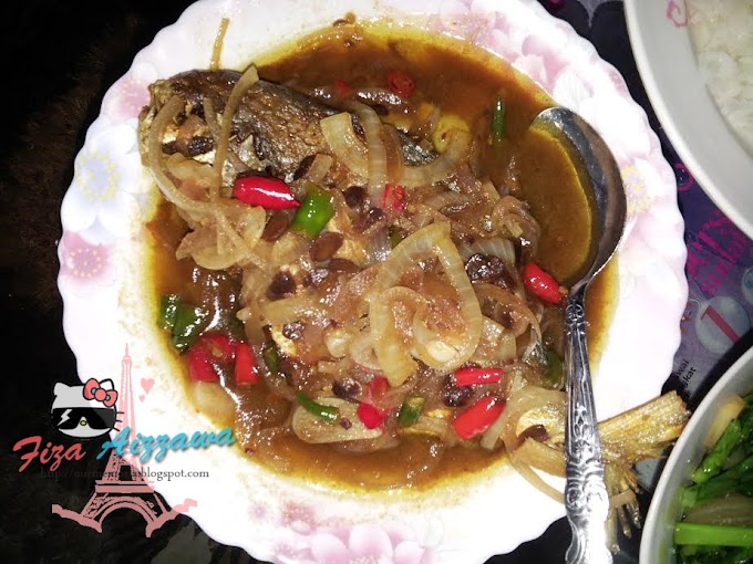 Resipi : Ikan bawal masak taucu