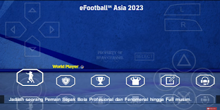 Download eFootball PES Asia 2023 PPSSPP Best Graphics Indonesia League Full Transfer New Season