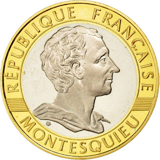 French Coins 10 Francs Montesquieu
