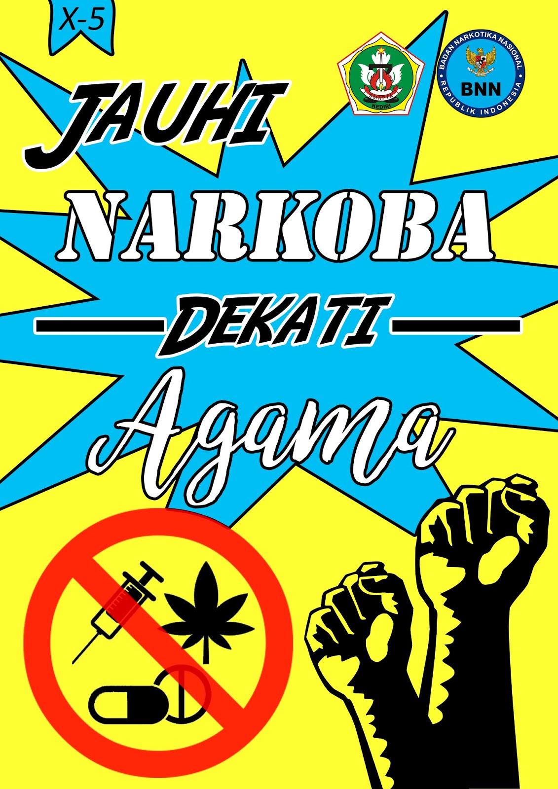 Poster Anti Narkoba  Anti Narkoba