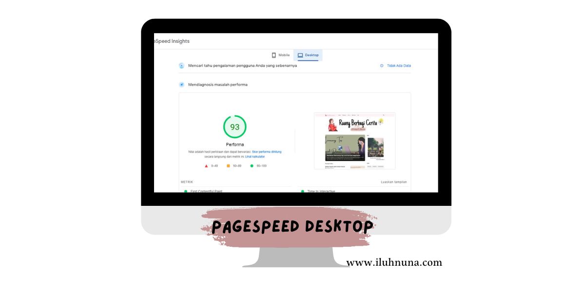 check pagespeed