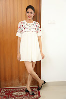 Lavanya Tripathi in Summer Style Spicy Short White Dress at her Interview  Exclusive 251.JPG