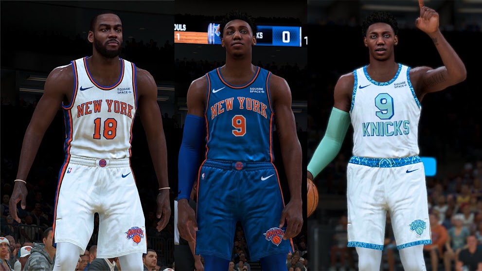 New York Knicks Jersey Concept by Rimbaud82 | NBA 2K22