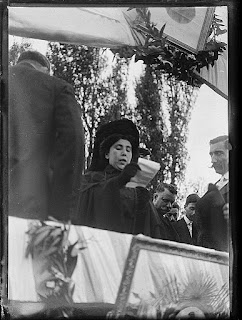 Rosenda Quiroga, maestra de San Francisco del Monte de Oro