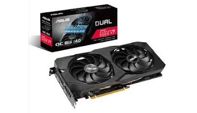 كرت ASUS DUAL EVO RX5500XT RGB 8G OC Edition