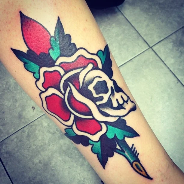 Tatuajes estilo vieja escuela