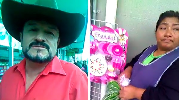 Exhiben a inspector por desalojar a vendedora de nopales y decomisarle su mercancía en Tulancingo (VIDEO)'