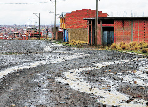 Estrella del Norte: zona del Distrito 7 de El Alto