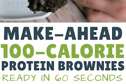 MAKE-AHEAD PROTEIN BROWNIES: 100-CALORIE MASON JAR BROWNIES