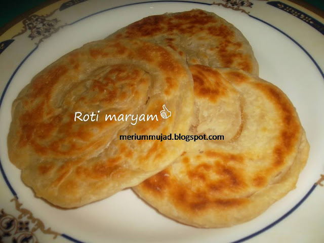 Roti Canai / ruti cane (Roti Maryam) Simpel dan Enak