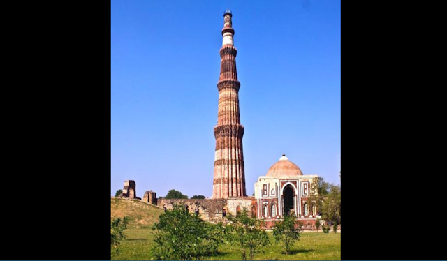 Which Mughal Emperor built Qutab Minar?