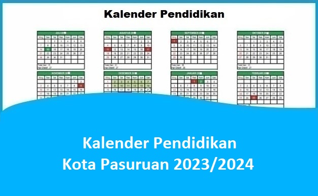 Kalender Pendidikan Kota Pasuruan 2023/2024