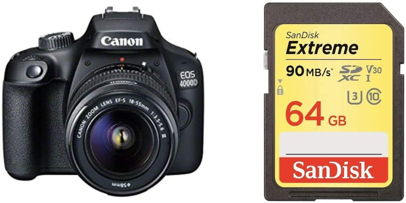 Canon EOS 4000D Memroy Card