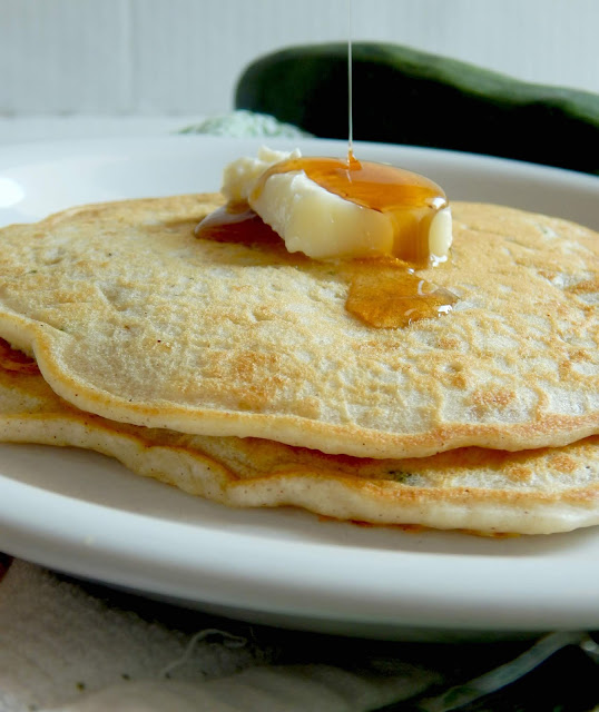 zucchini bread pancakes