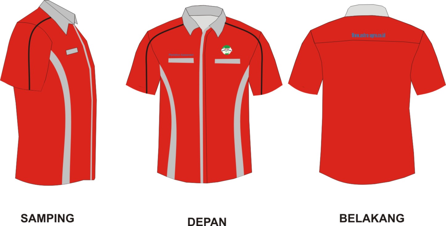 Design Graphics with Corel Draw  Hasil Desain  Kemeja  