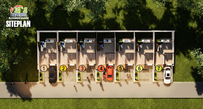 Siteplan Vios Town House . Perumahan Kota Bandung