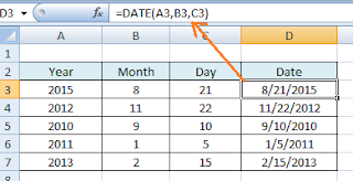 Cara Menggunakan Rumus DATE