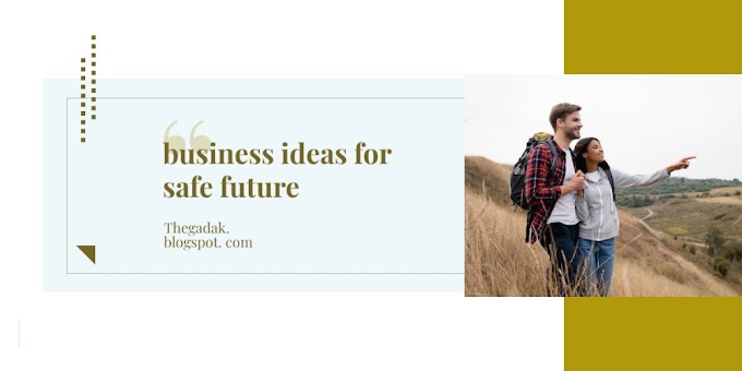 BUSSINESS  IDEAS FOR SAFE FUTURE