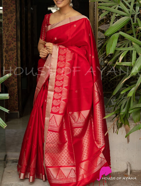 Kanchpuram Wedding Silk Sarees Online Shopping