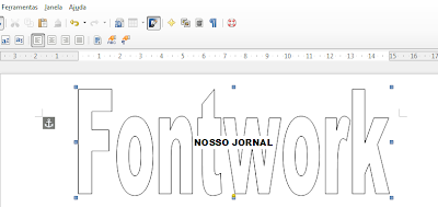 Editando o Fontwork