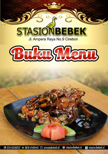 Menu Stasion Bebek Cirebon