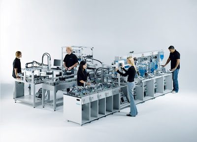 Hệ thống sản xuất linh hoạt MPS cơ điện tử của Festo