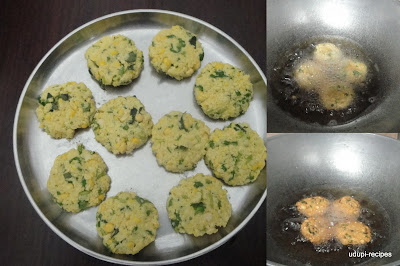 masala vada frying