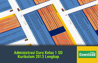 Administrasi Guru Kelas SD