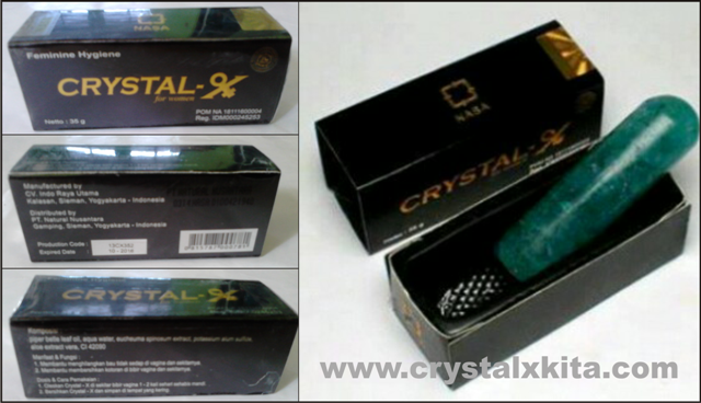 gambar kemasan crystal x asli terbaru