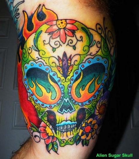 Sugar Skull Tattoo