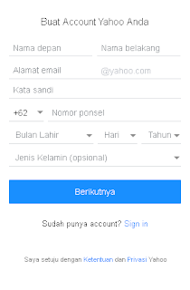 Cara Membuat EMAIL YAHOO Dengan Mudah Cepat Terbaru