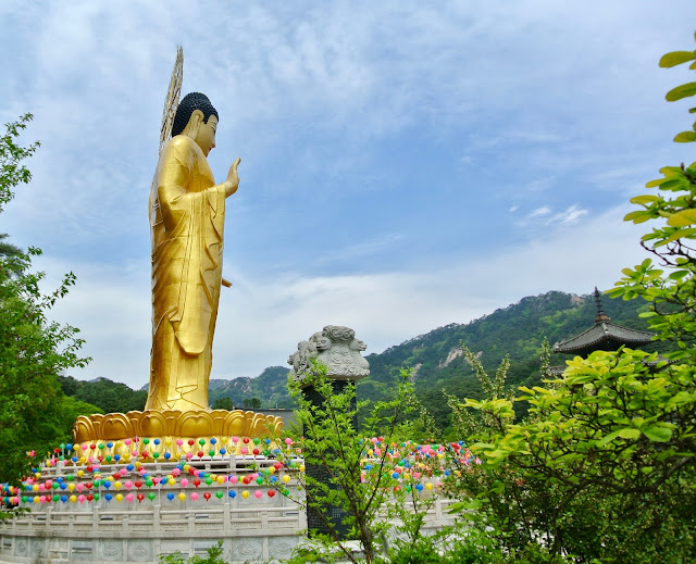 corée du sud korea bouddha buddha songnisan beopjusa temple