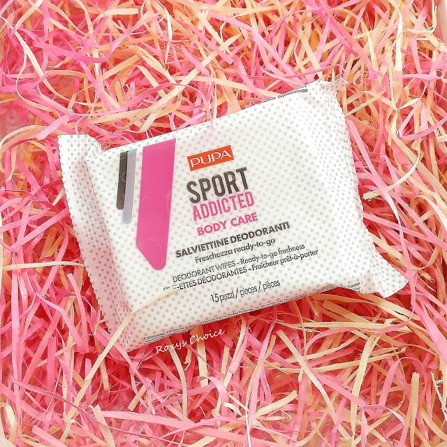 Фото дезодерирующих салфеток DEODORANT WIPES READY-TO-GO FRESHNESS PUPA SPORT ADDICTED 