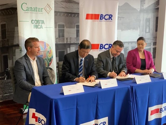Banco de Costa Rica y Cámara Nacional de Turismo firman convenio para impulsar a las Pyme del sector