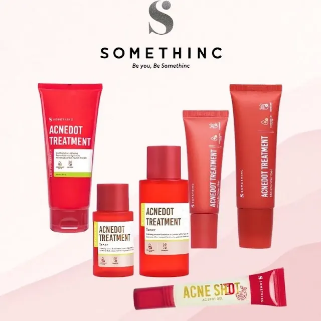 cara pakai somethinc acnedot treatment series