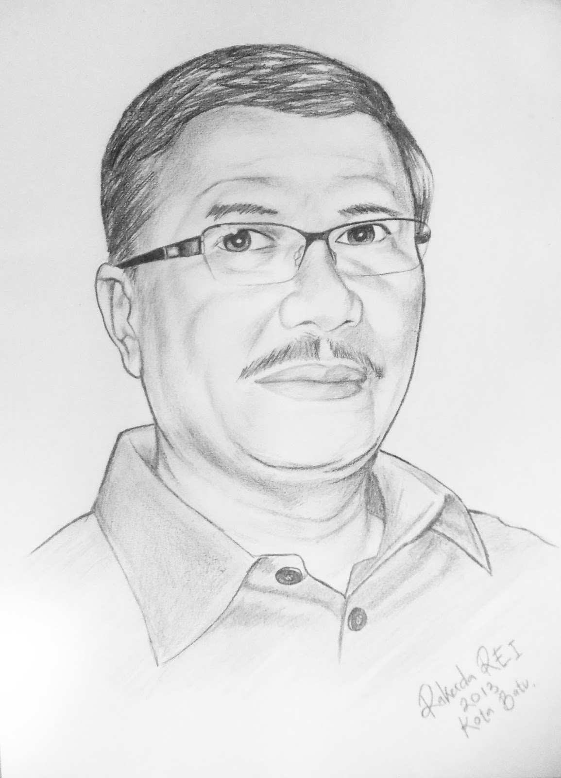 Membuat Melukis Gambar  Sketsa  Wajah  Anda Koleksi 