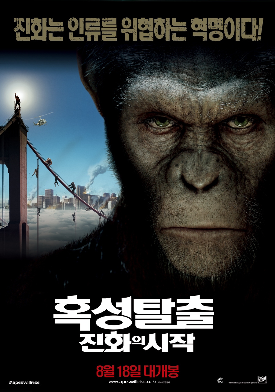 2011 Rise Of The Planet Of The Apes