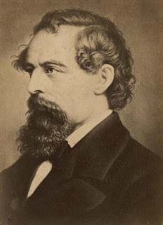 Portrait of Dickens, c. 1850, National Library of Wales