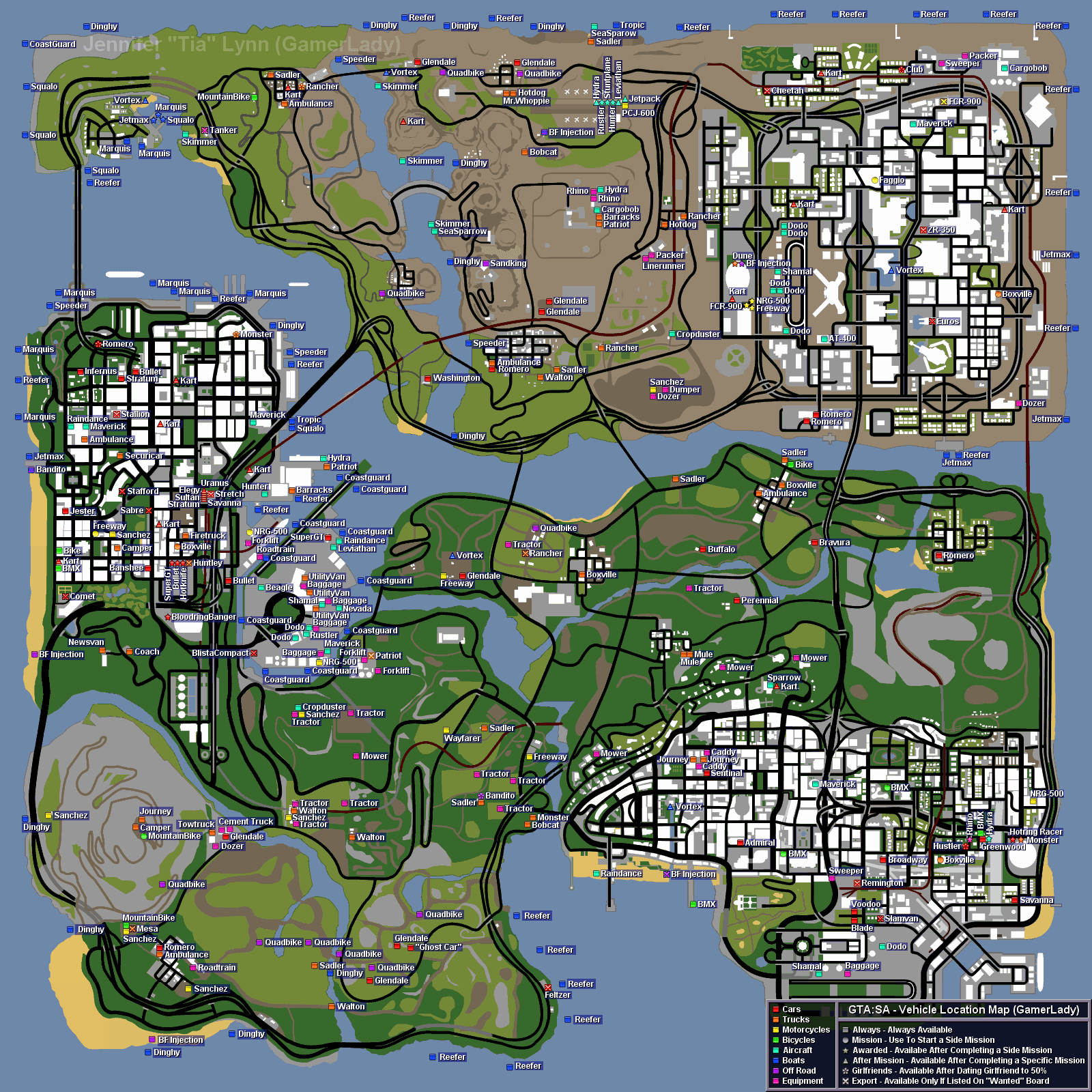 GTA San Andreas: GTA SA MAPS.....