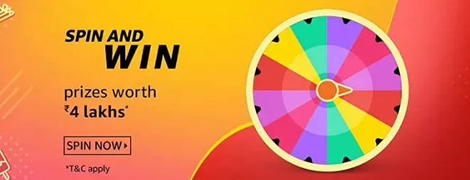 Amazon Spin and Win