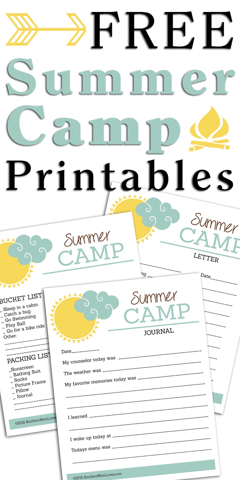 Southern Mom Loves Free Summer Camp Printables For Kids