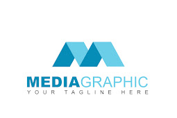 Logos M Letter Media Graphic